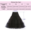 Grace Karin Frauen A-line Kurze Retro Kleid Vintage Crinoline Rockabilly Underskirt Petticoat CL008922-12